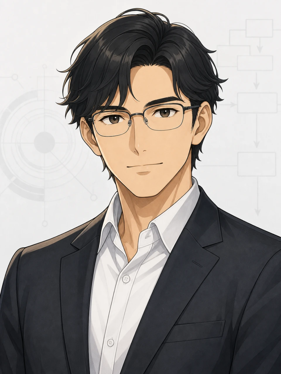AkioのAIキャラクター画像